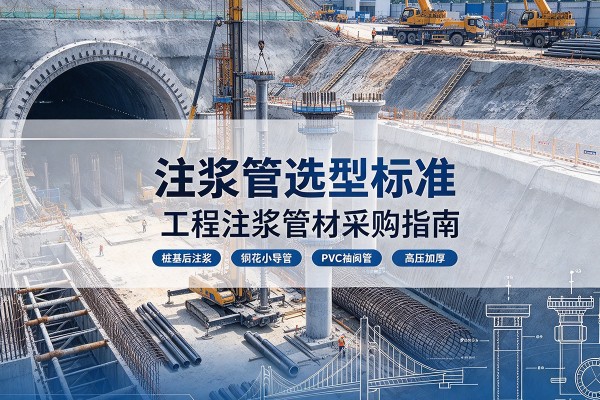 辽阳注浆管选型标准