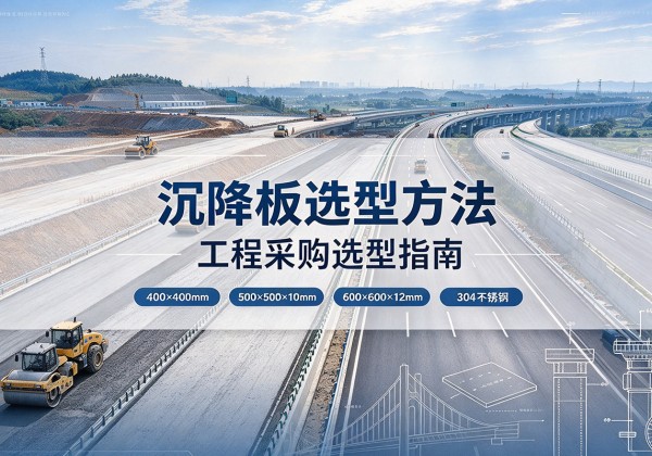 辽阳沉降板选择方法