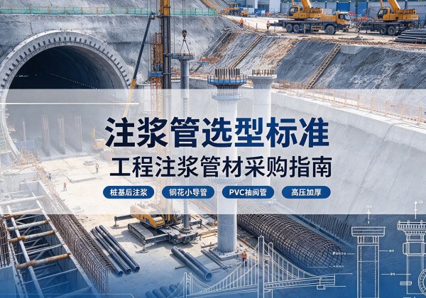 辽阳注浆管选型标准